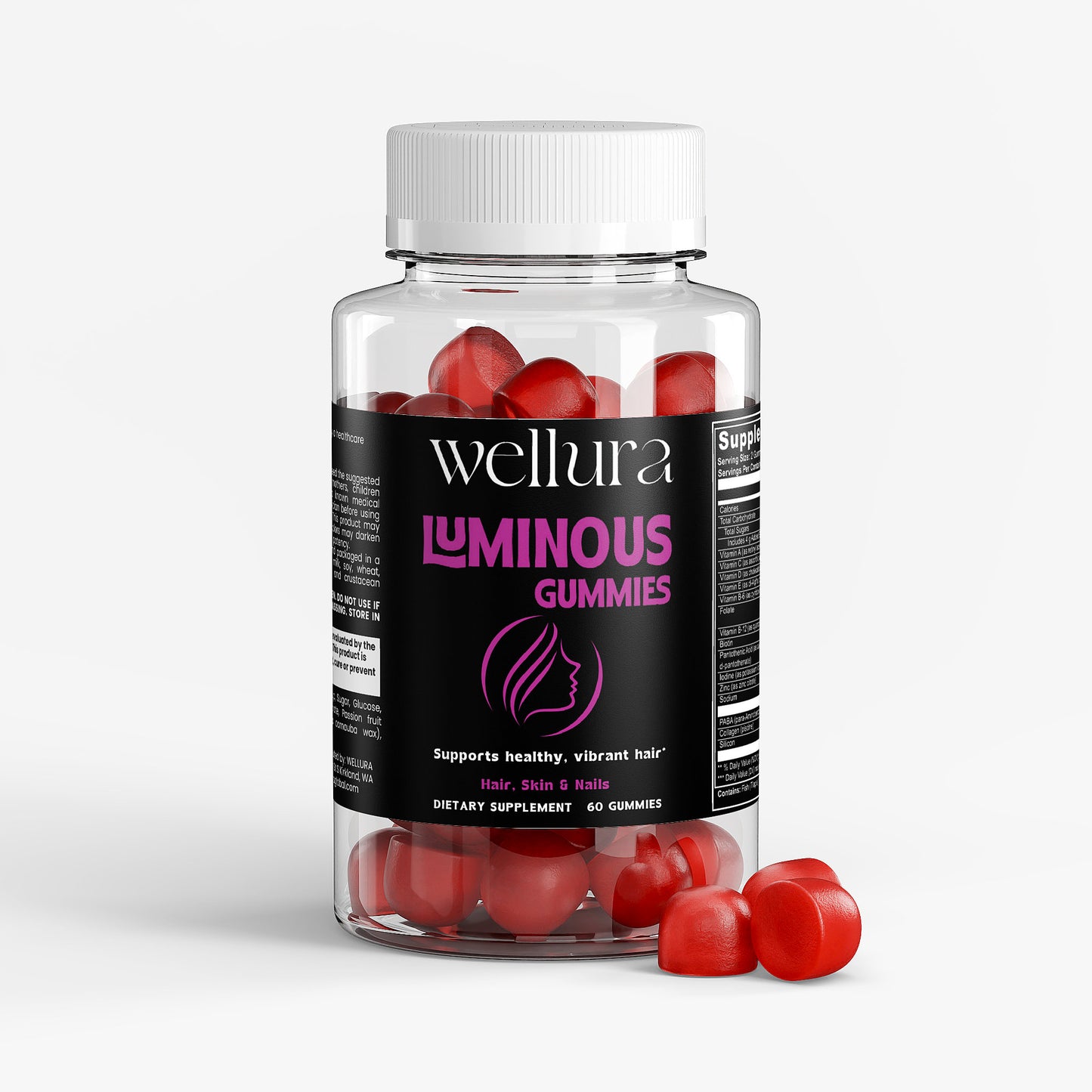 LUMINOUS Hair, Skin & Nails Gummies