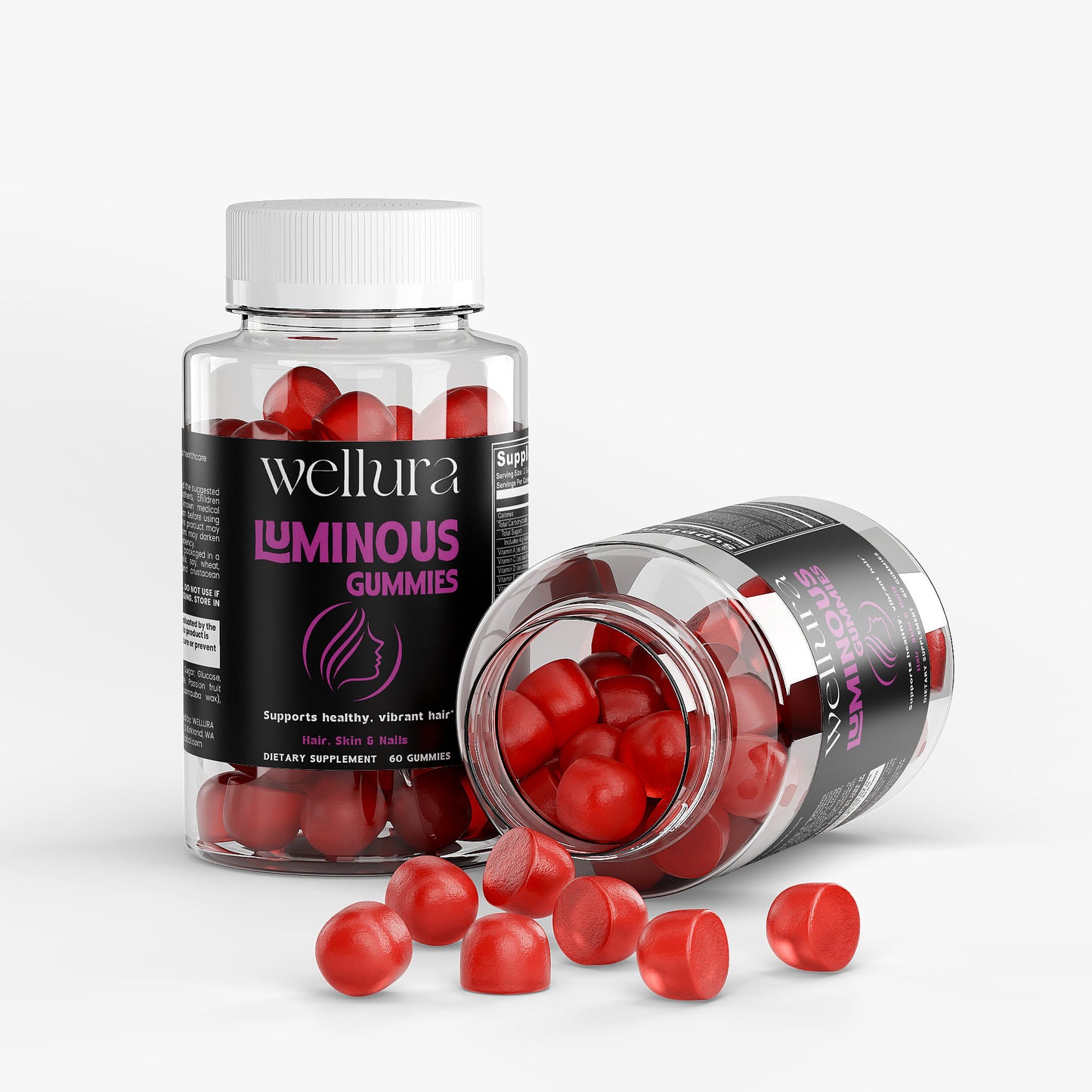 LUMINOUS Hair, Skin & Nails Gummies