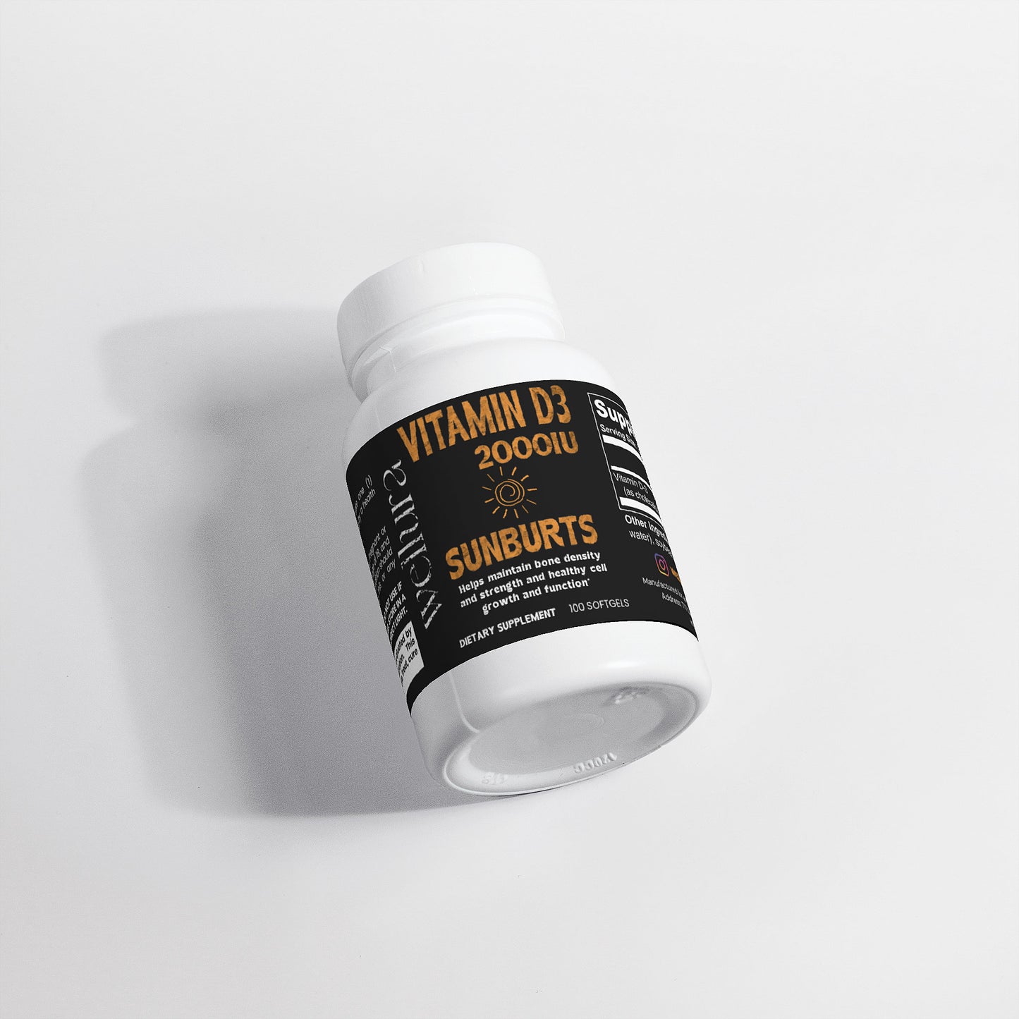 SunBurst Vitamin D3 2,000 IU