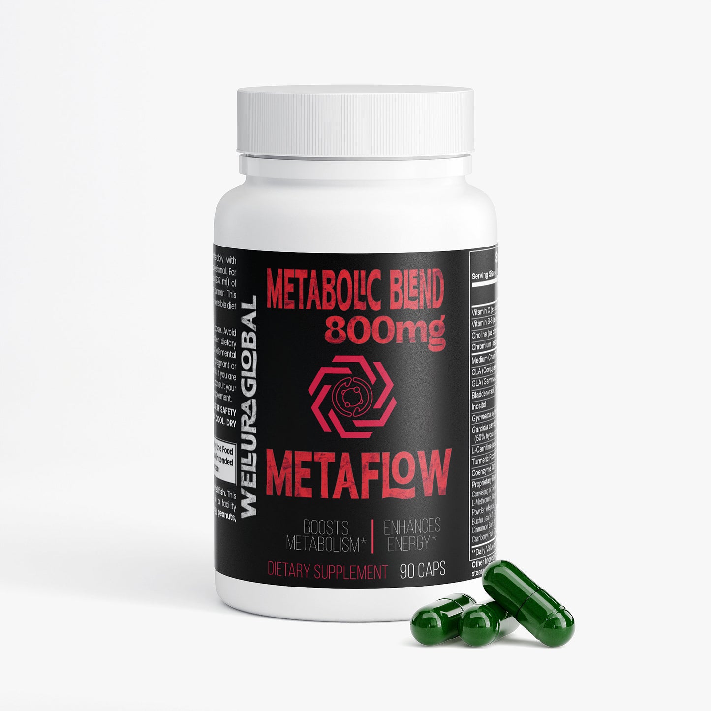 MetaFlow 800mg Metabolic Blend MCT