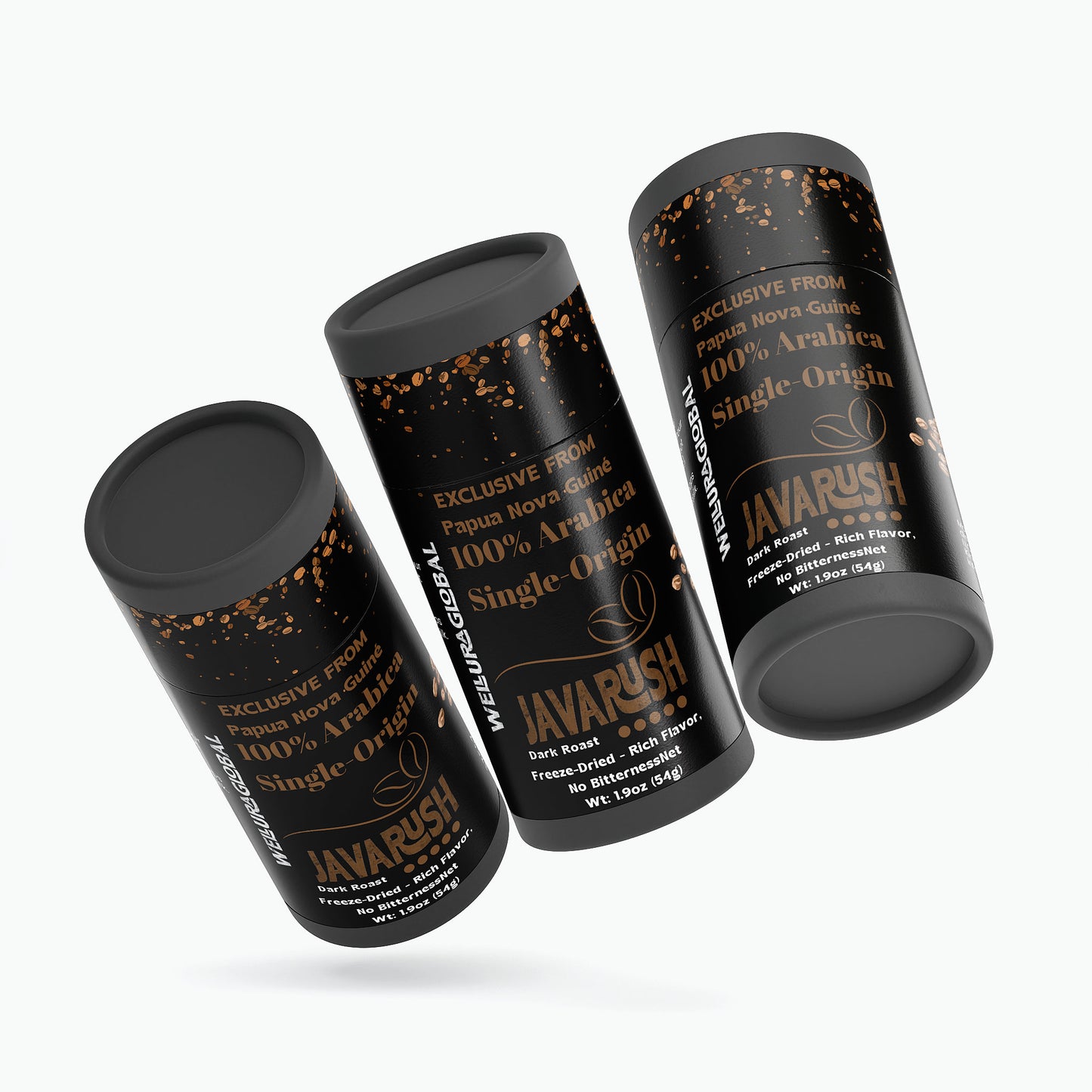JAVARUSH Sweet Brew Instant Coffee (Dark Roast)