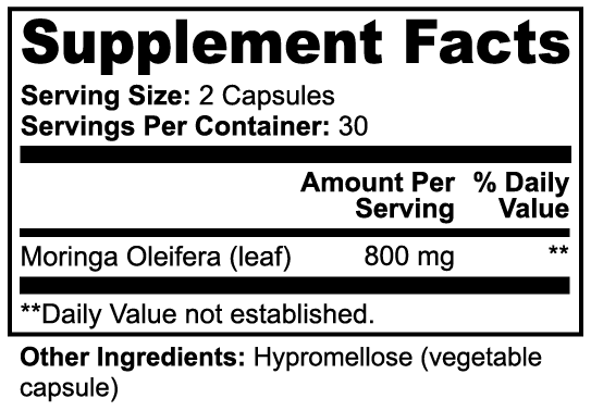 MORINGA VITAL 800mg
