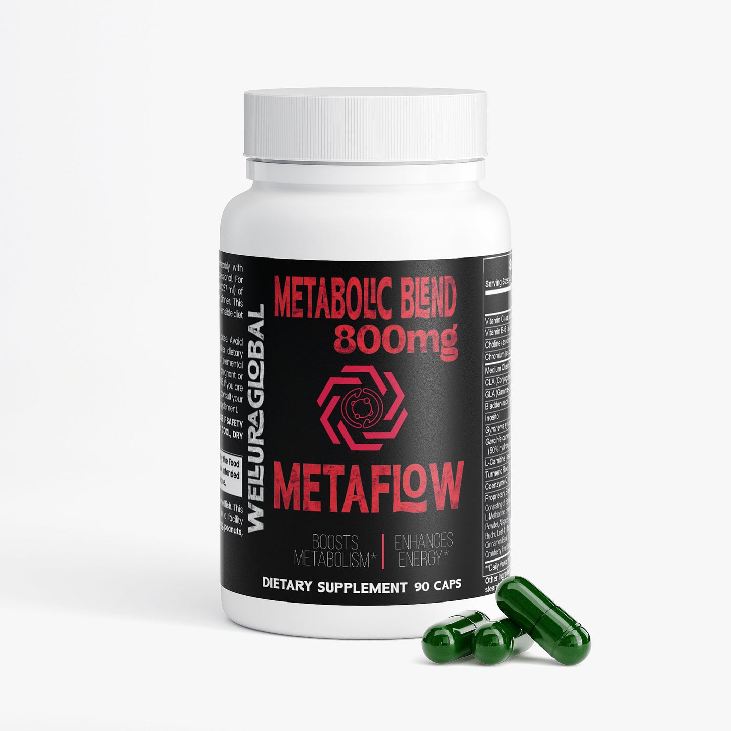 MetaFlow 800mg Metabolic Blend MCT