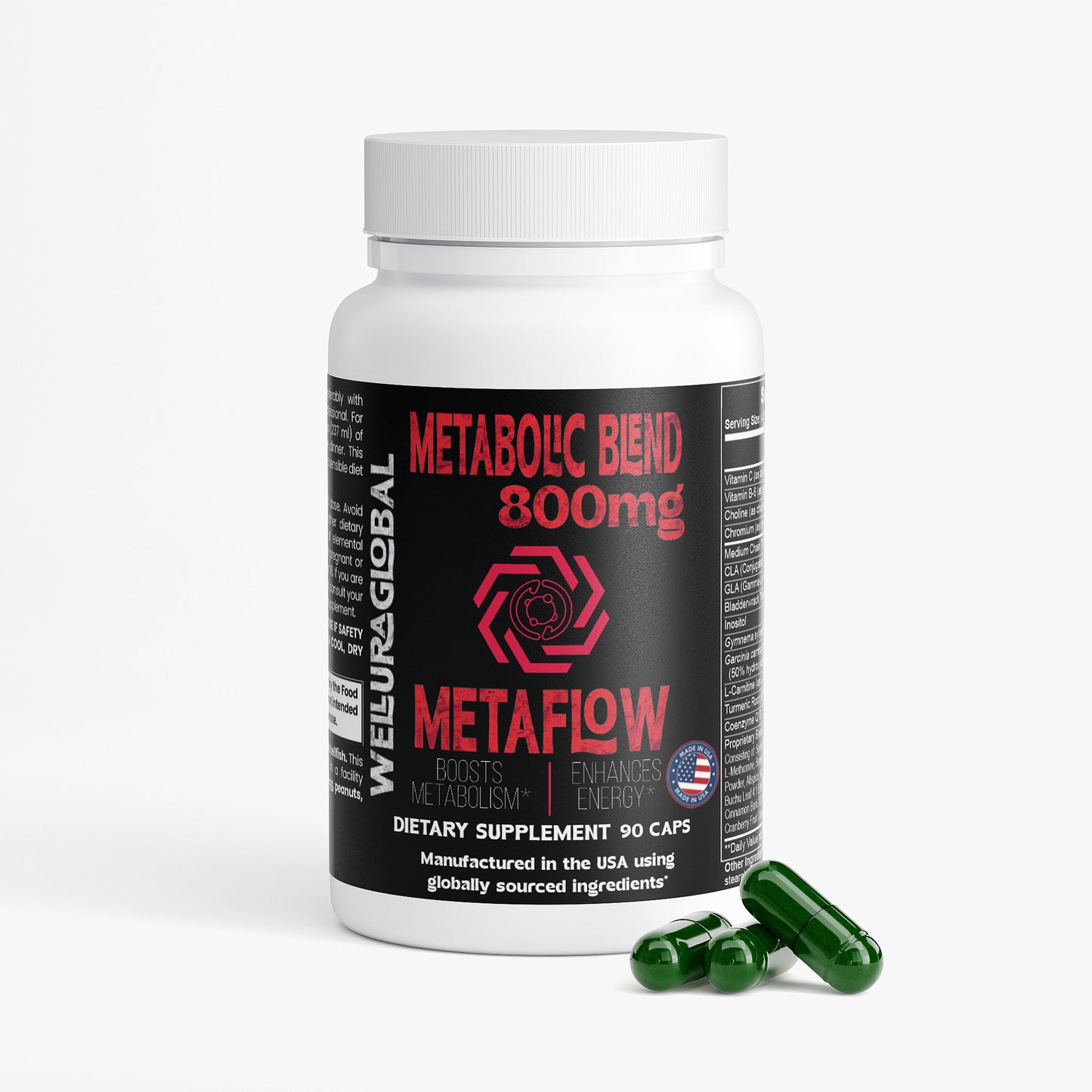 MetaFlow 800mg Metabolic Blend MCT