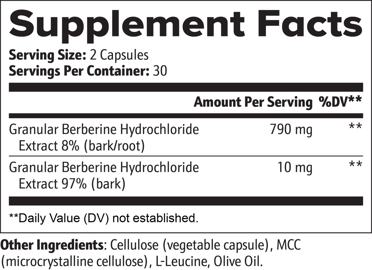 DiabeTrim BERBERINE
