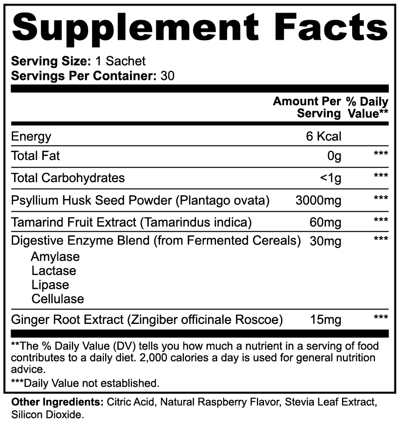 DETOXFULL 3000mg PSYLLIUM