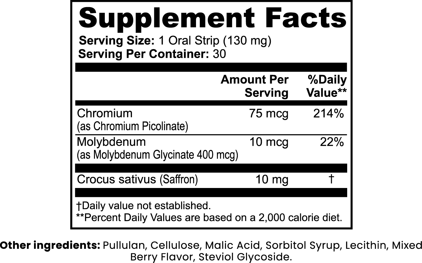 METAFLOW STRIP Appetite Balance & Weight Support